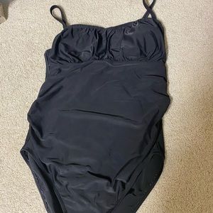 M Maternity black bathing suit